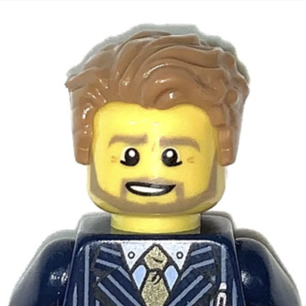 Lego figure james bunitng